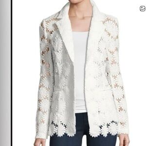 Berek Ivory Floral Lace Jacket